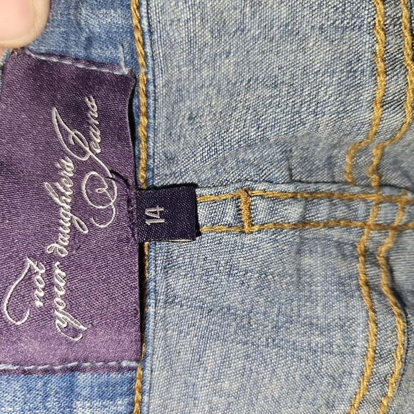 NYDJ Womans Straight Leg Jean Size 14 - Picture 9 of 13